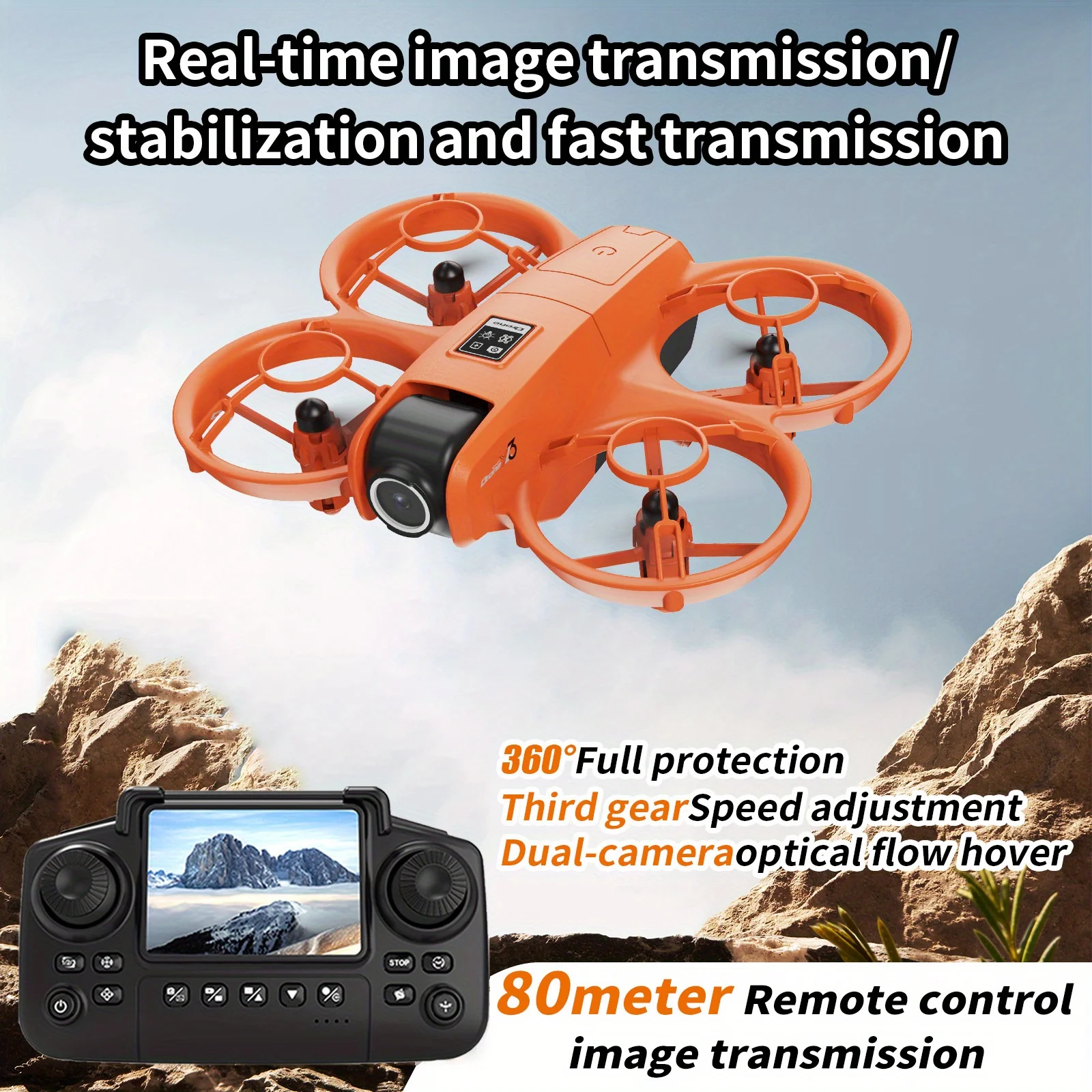 Drone Racing Camera - Drone de voyage pliable YL3, caméras