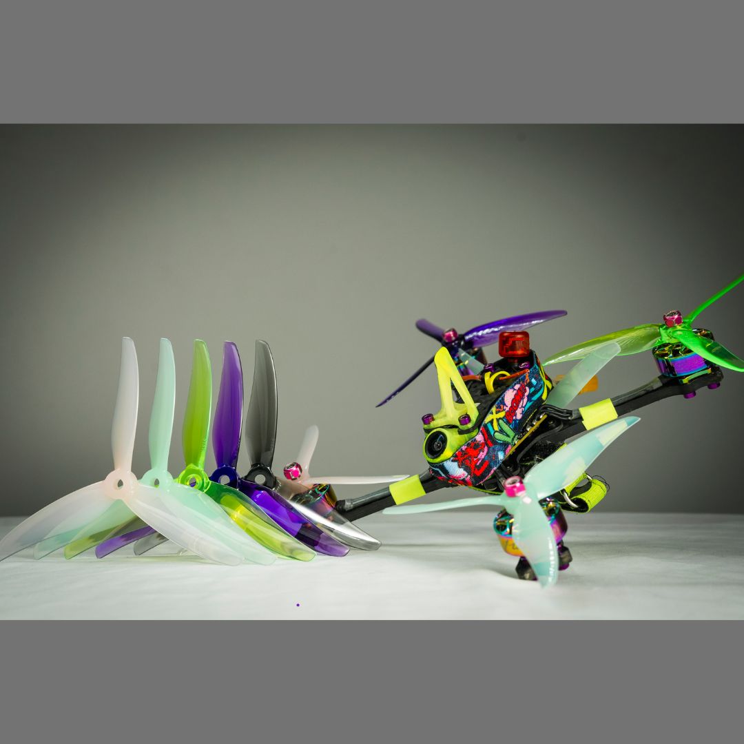 Gemfan-Hélice à 3 pales Fury 5 - Drone Racing Gate avis et prix